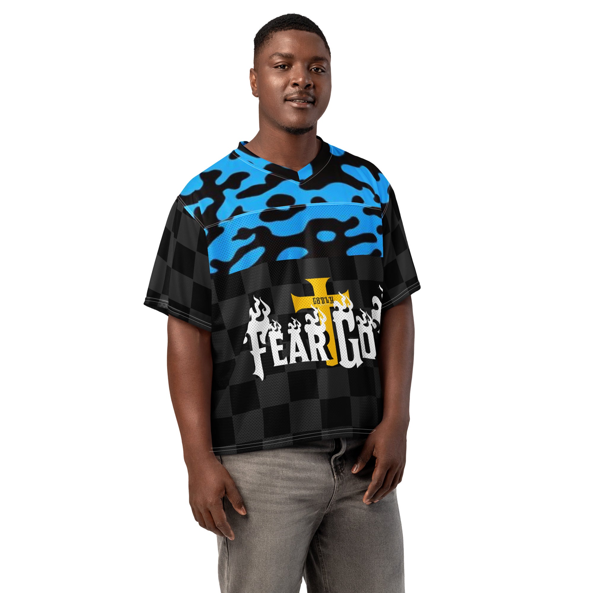 FEAR GOD Boxy football jersey