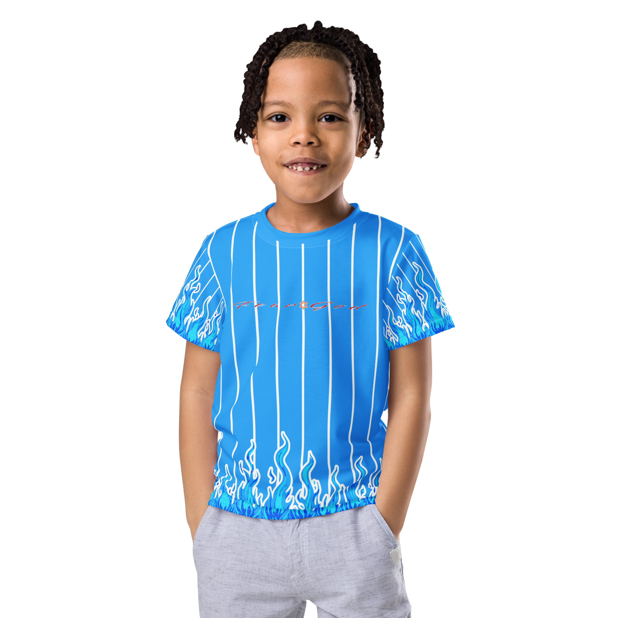 Kids Fear GOD crew neck Tee