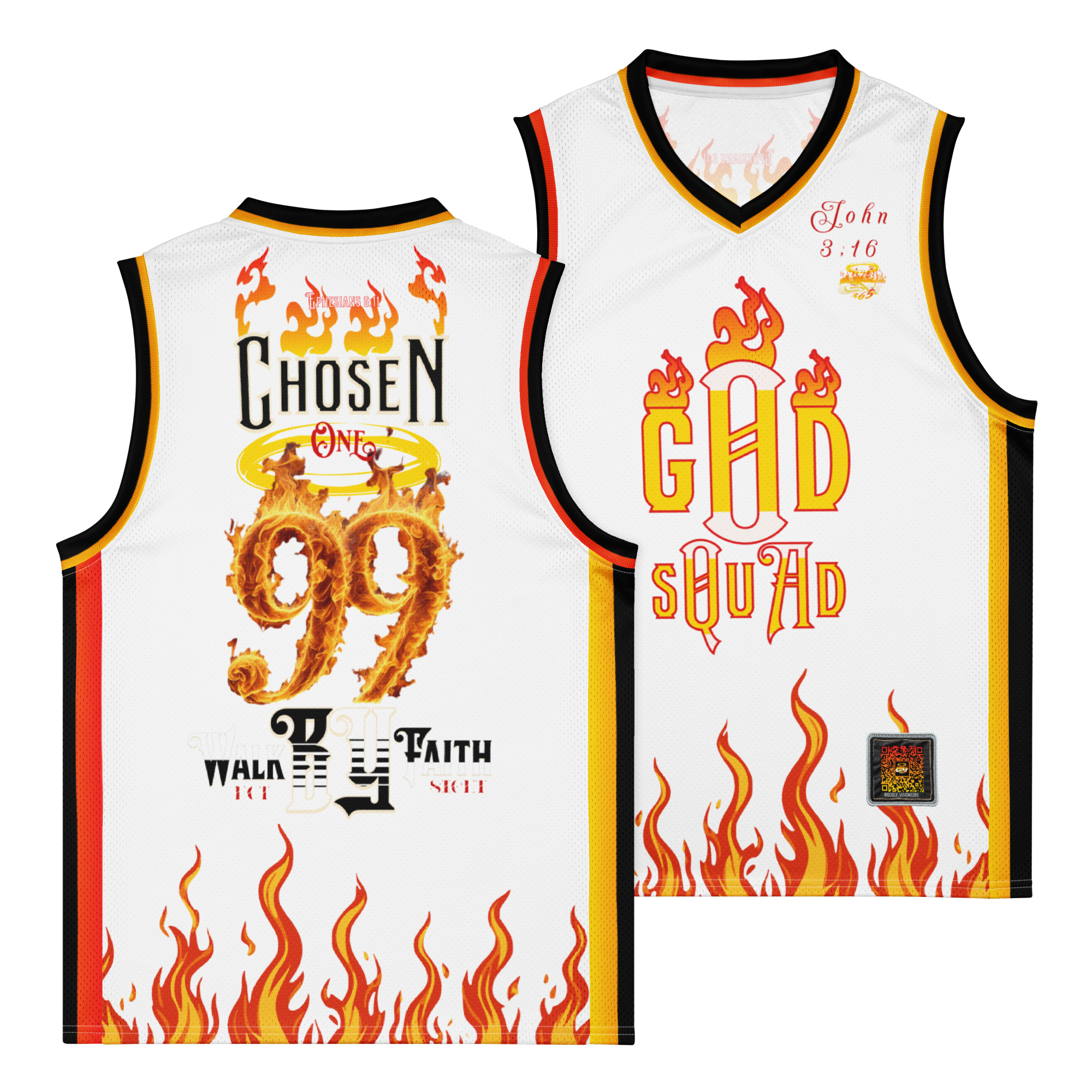 GOD SQUAD Basketball Jersey 