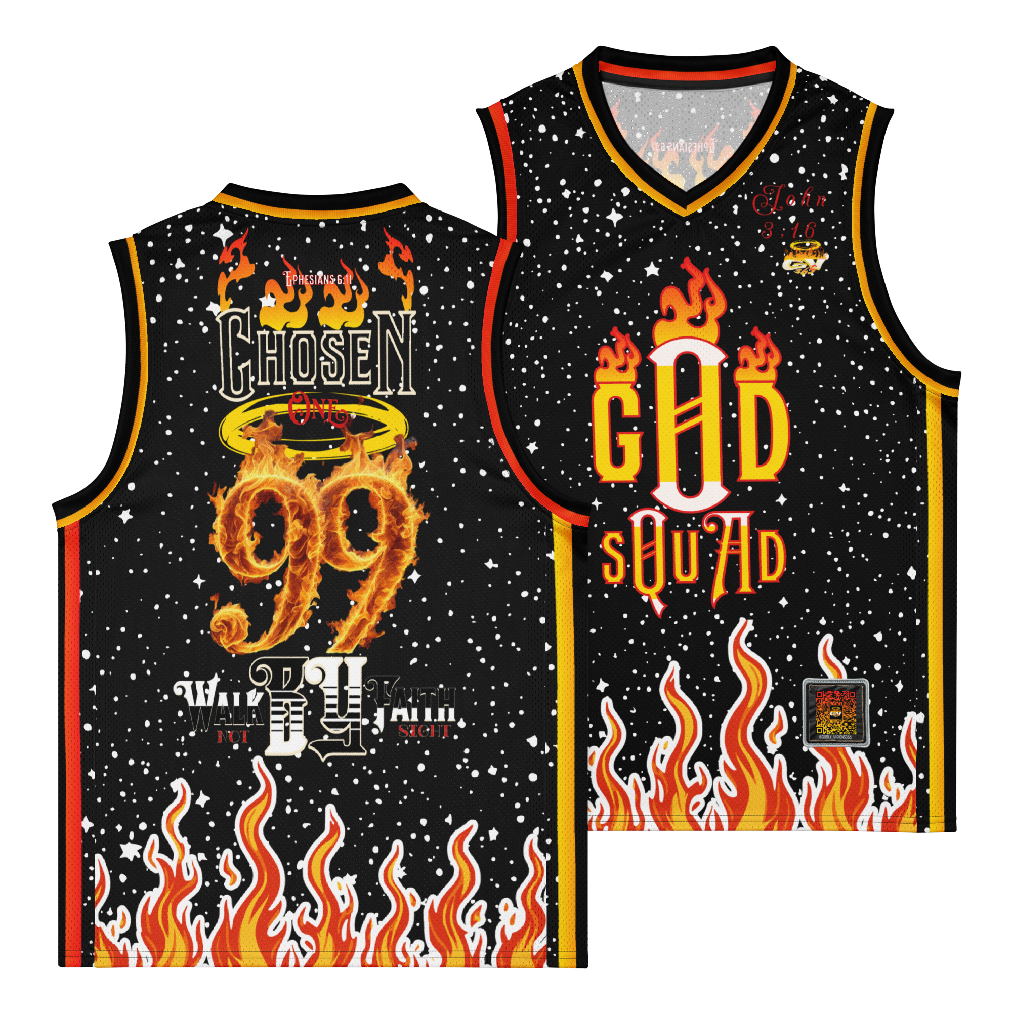 GOD SQUAD Basketball Jersey 