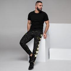 Men's Black Star Joggers