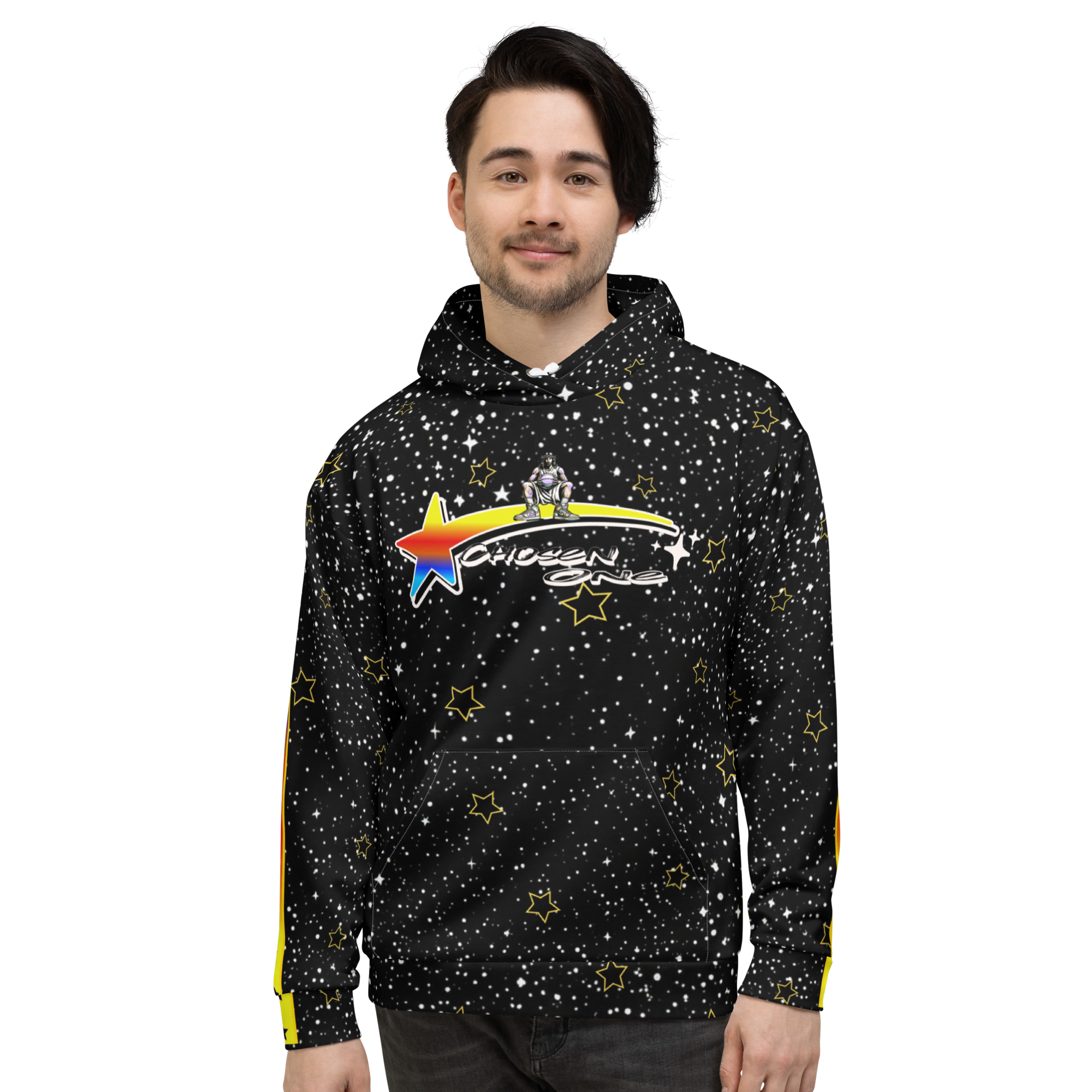 Chosen Galaxy Colorful Star Hoodie