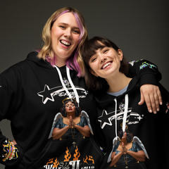 Fear GOD Unisex Latina angel Hoodie