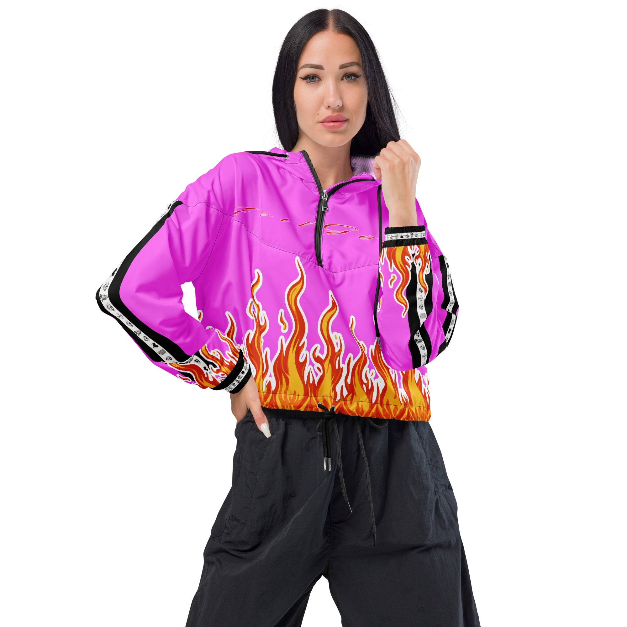 Women’s Fear GOD cropped windbreaker