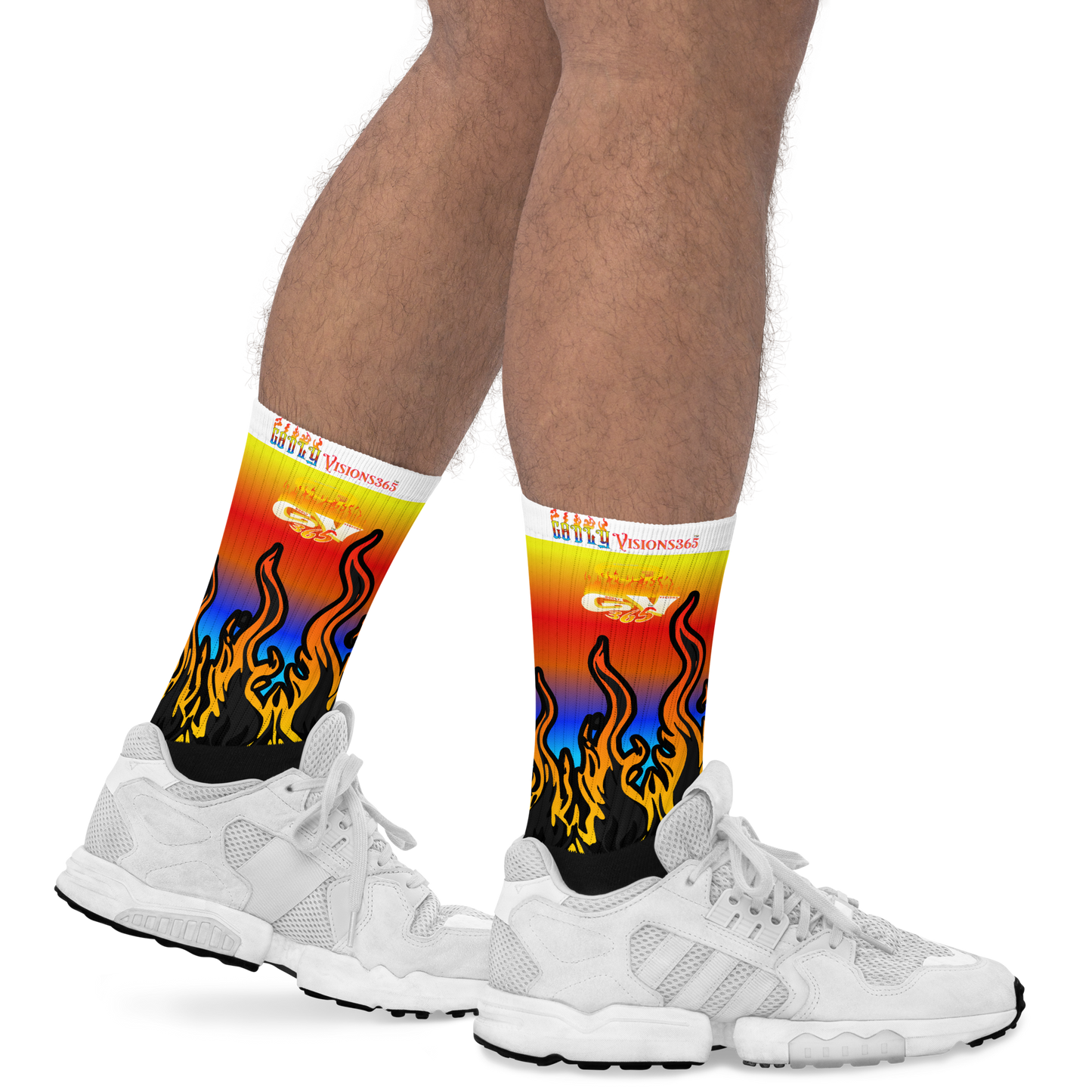 Godly Vision Flame Socks "V3.2"